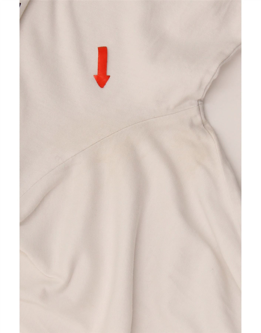Converse Top grafico da uomo a maniche lunghe in cotone bianco medio