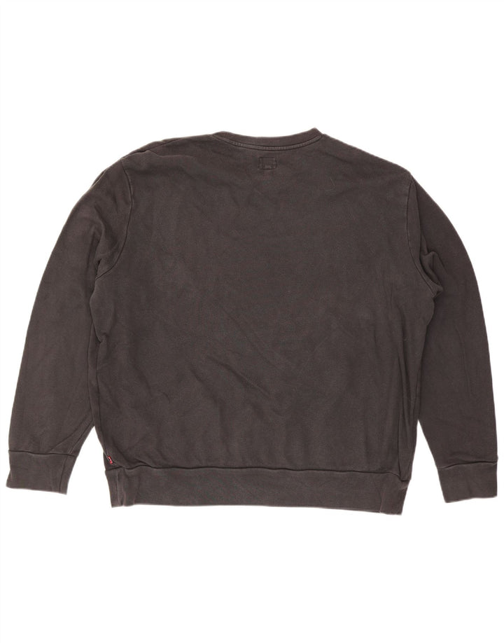 Felpa grafica da uomo Levi's 2XL cotone nero
