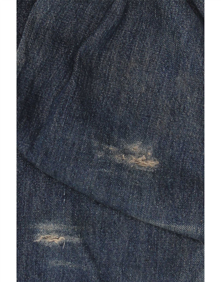 Jeans Levi's da uomo a gamba larga effetto consumato W29 L34 cotone blu