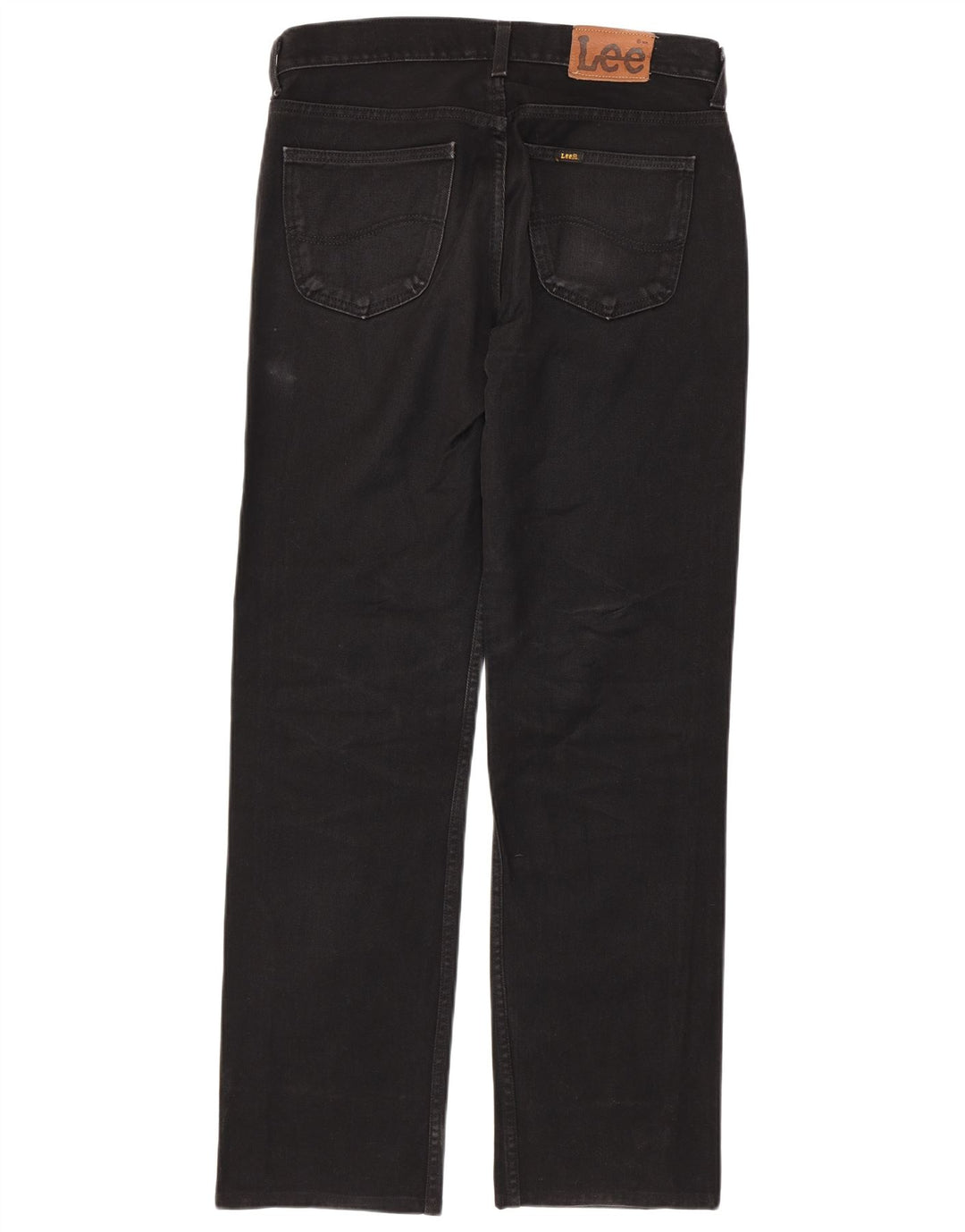 Jeans dritti da uomo LEE Seattle W34 L33 cotone nero