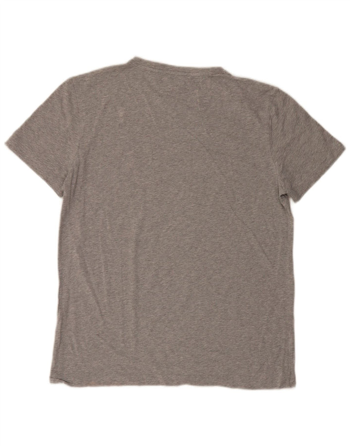 T-shirt da uomo Tommy Hilfiger Top grande grigio chiazzato