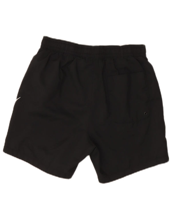 Pantaloncini sportivi grafici Nike da uomo piccoli in poliestere nero