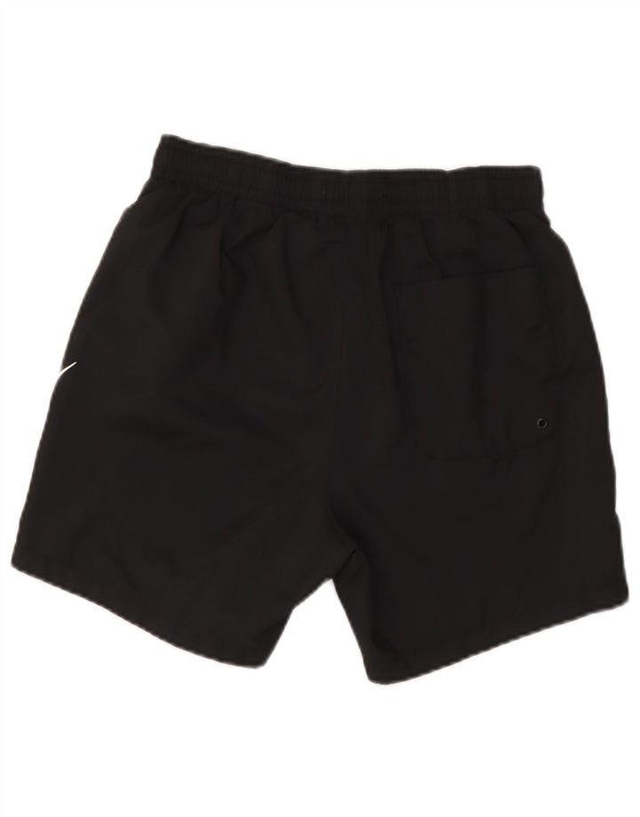 Pantaloncini sportivi grafici Nike da uomo piccoli in poliestere nero