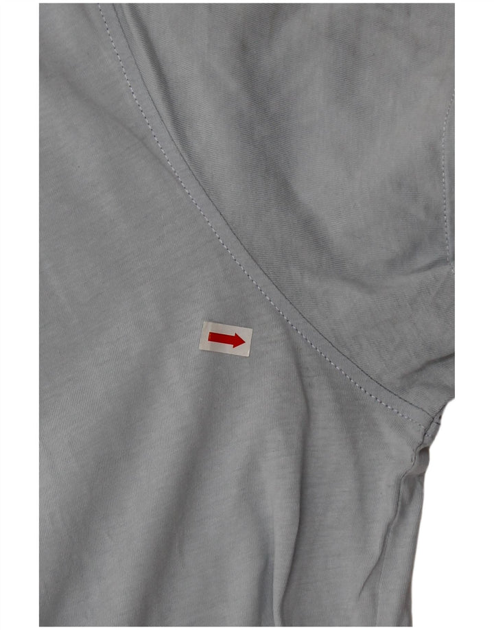 T-shirt da uomo Tommy Hilfiger Top grande in cotone blu