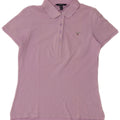 Polo da donna Gant UK 12 cotone viola medio