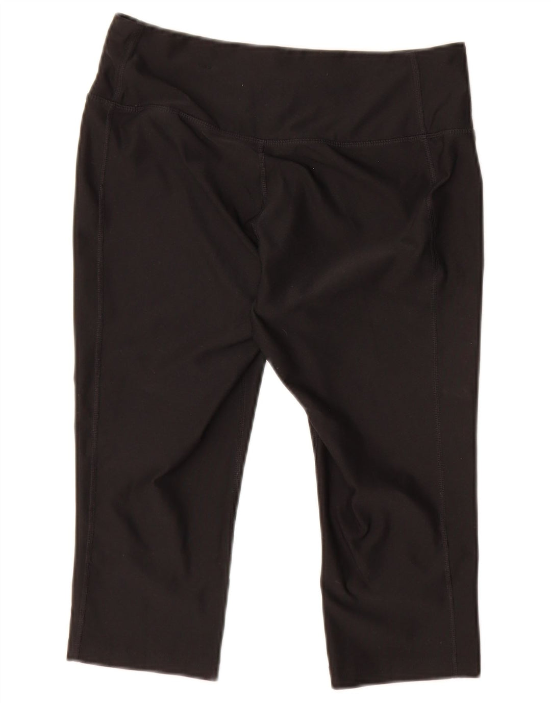 Leggings Capri da donna Nike UK 10 piccoli poliestere nero