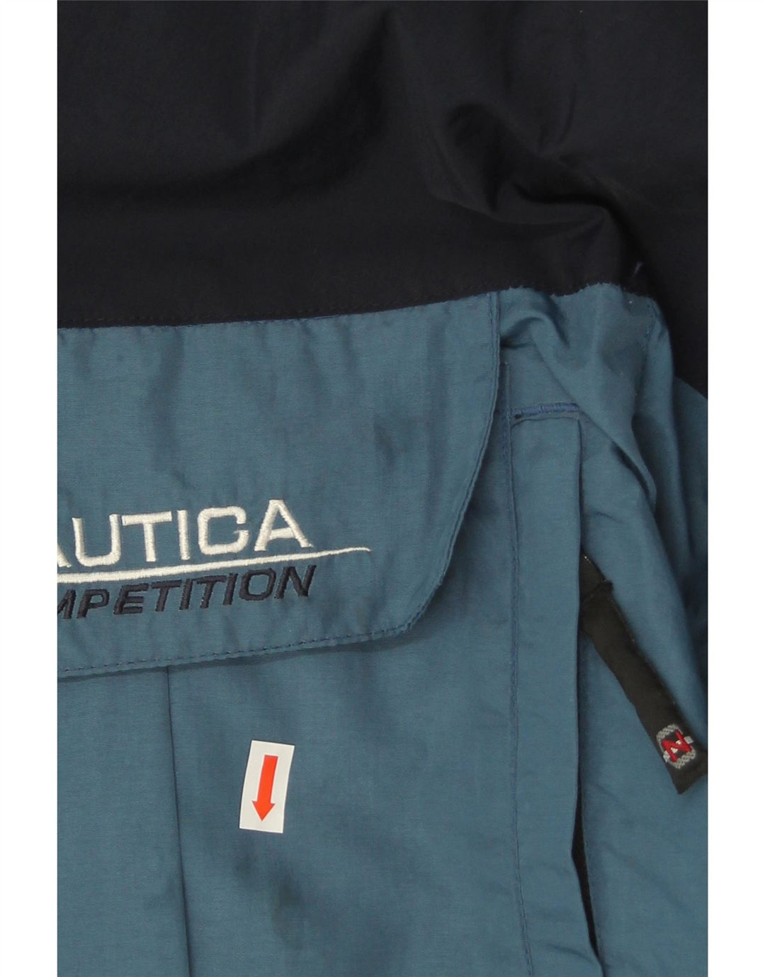 Giacca multiuso con cappuccio da uomo Nautica UK 38 Poliestere color block blu medio