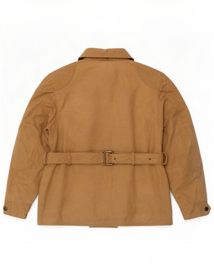 Giacca da uomo in cotone cerato Belstaff UK 40 grande marrone