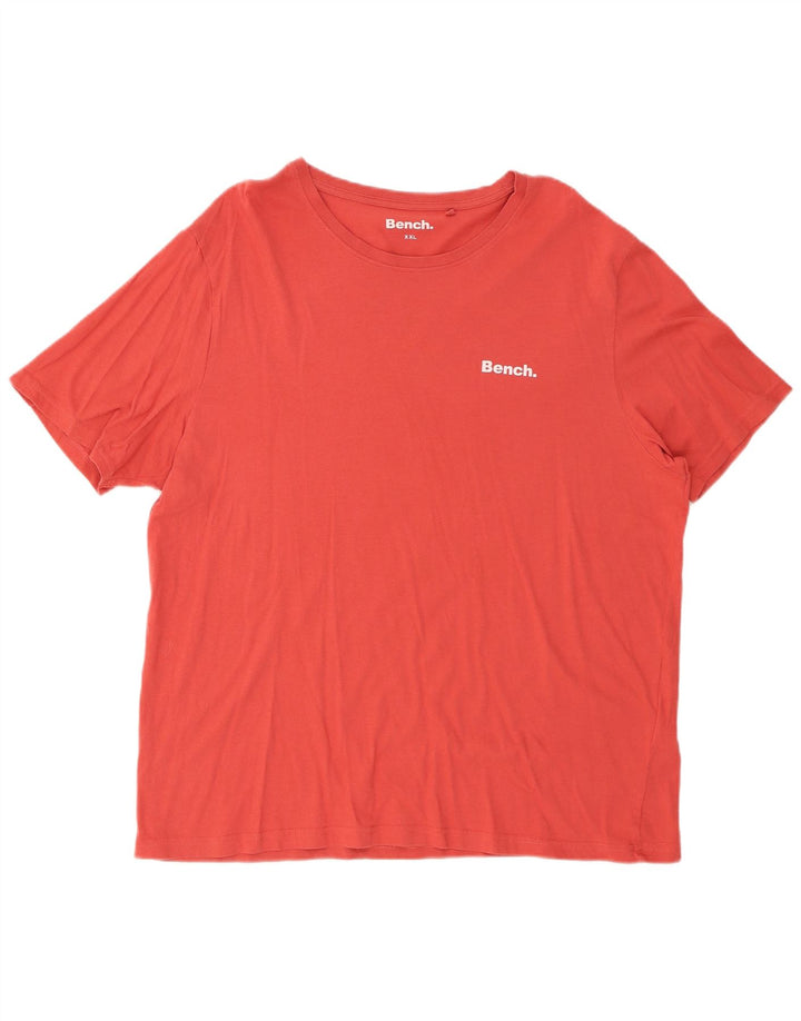 T-shirt da donna BENCH Top UK 20 2XL rosso cotone