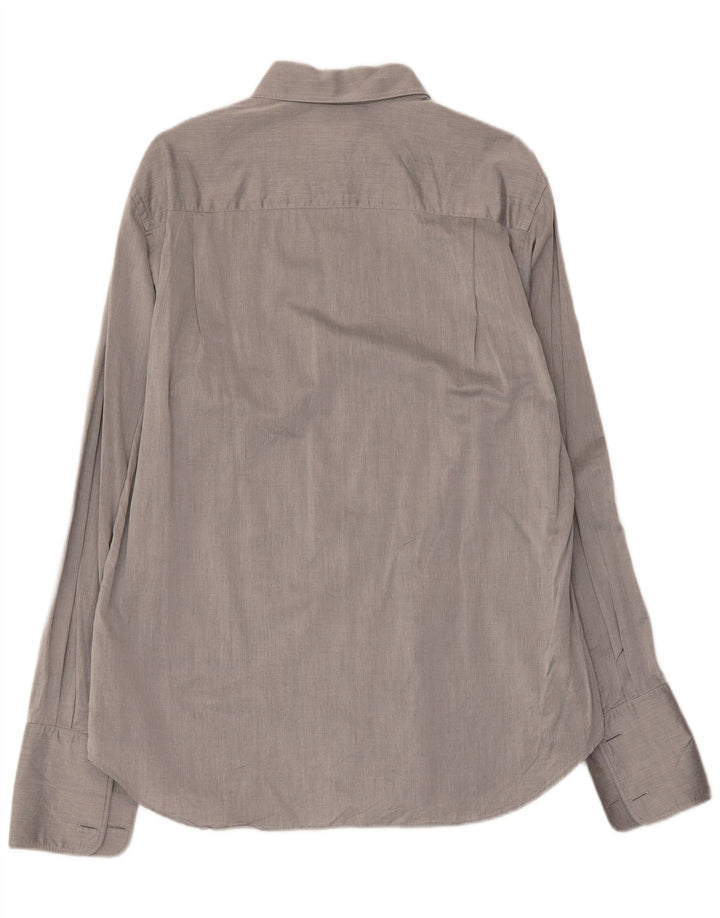 Camicia formale da uomo ARMANI taglia 41 16 grande cotone grigio