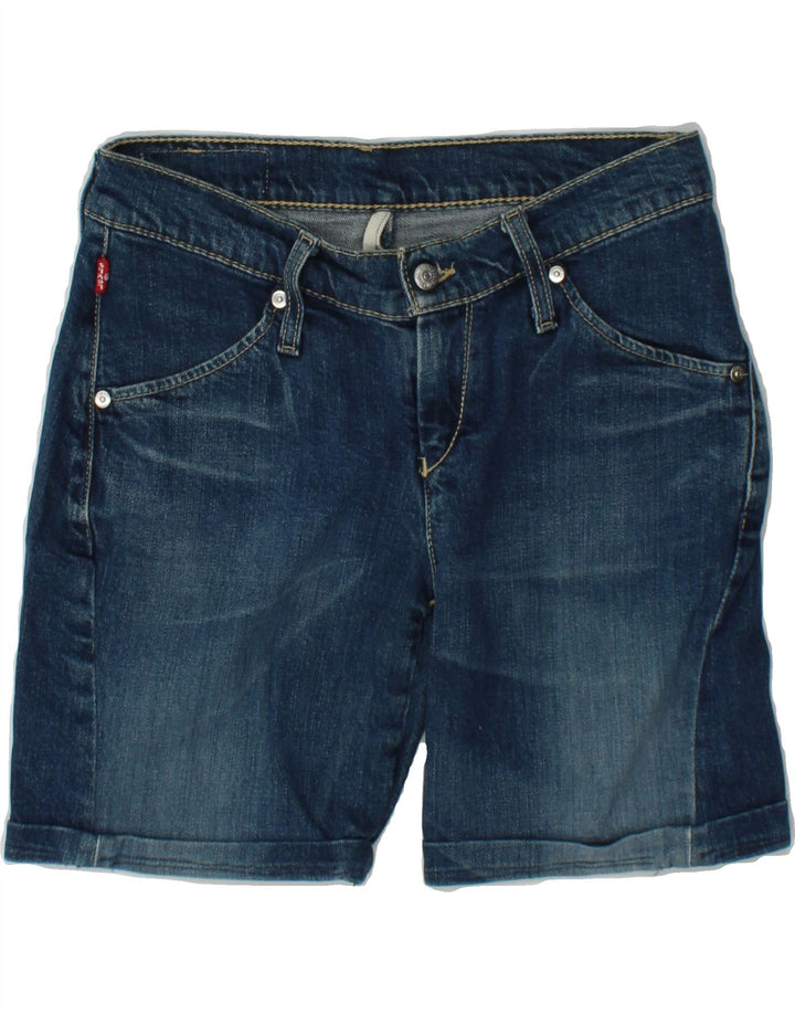 LEVI'S Womens Denim Shorts W28 Medium Blue Cotton Vintage Levi's and Second-Hand Levi's from Messina Hembry 