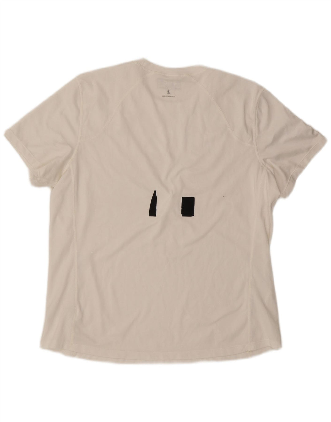 T-shirt da uomo New Balance Top XL poliestere color block bianco