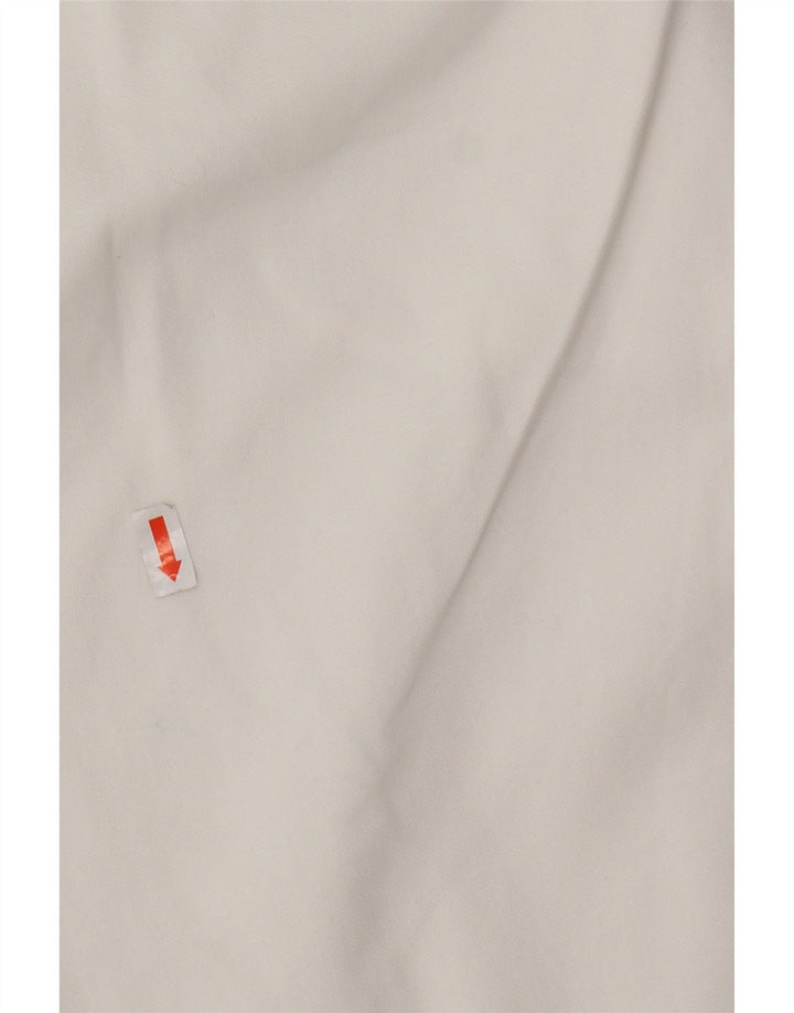 Pantaloncini chino da uomo Massimo Dutti EU 46 XL W38 cotone bianco