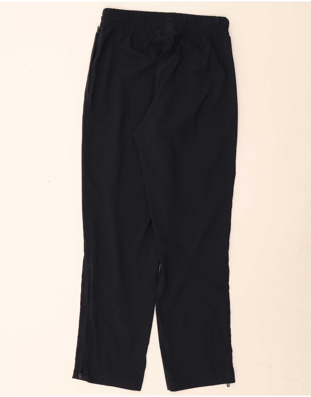 ADIDAS Mens Tracksuit Trousers Small Navy Blue Polyester