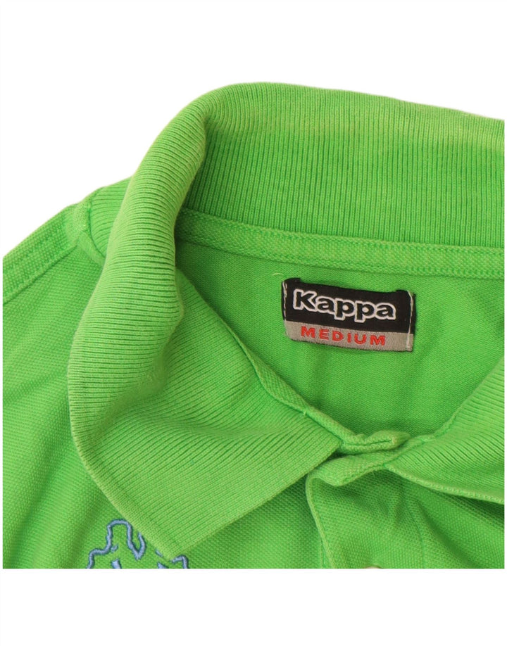 Polo Uomo KAPPA Cotone Verde Medio
