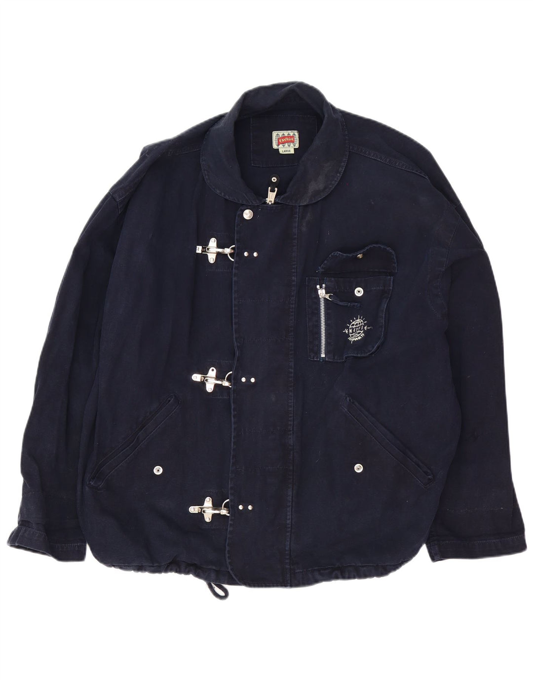 Giacca pratica da uomo a vestibilità ampia Energie UK 40 Large Blu Navy