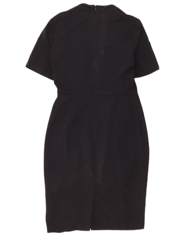 Abito aderente da donna Marks & Spencer UK 10 piccolo poliestere nero