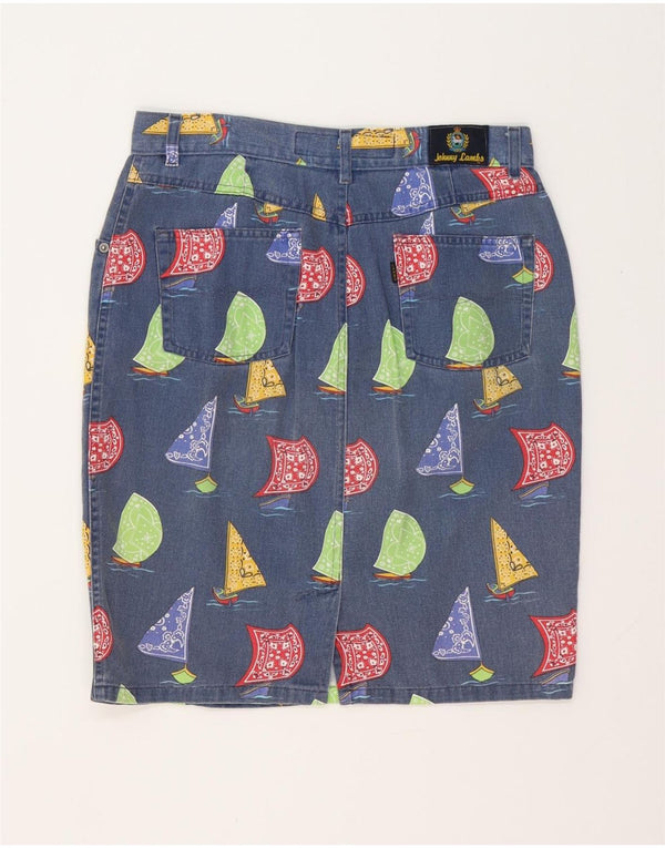 JOHNNY LAMBS Gonna in denim yachting da donna IT 50 XL W32 Blu