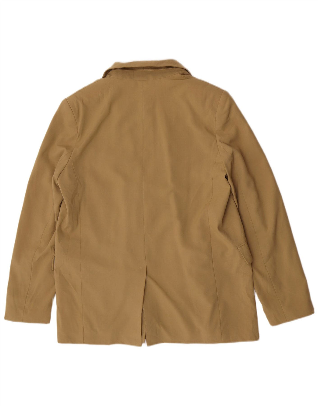 Topshop Giacca blazer doppiopetto da donna UK 12 Poliestere beige medio