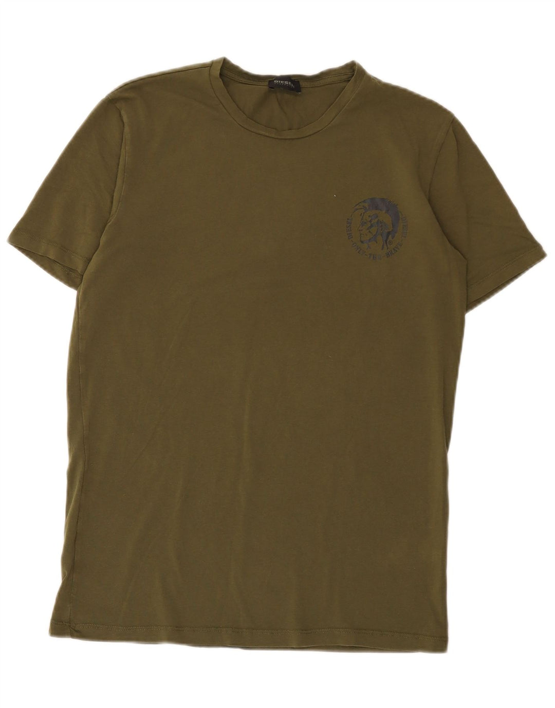 T-shirt da uomo Diesel Top medio kaki