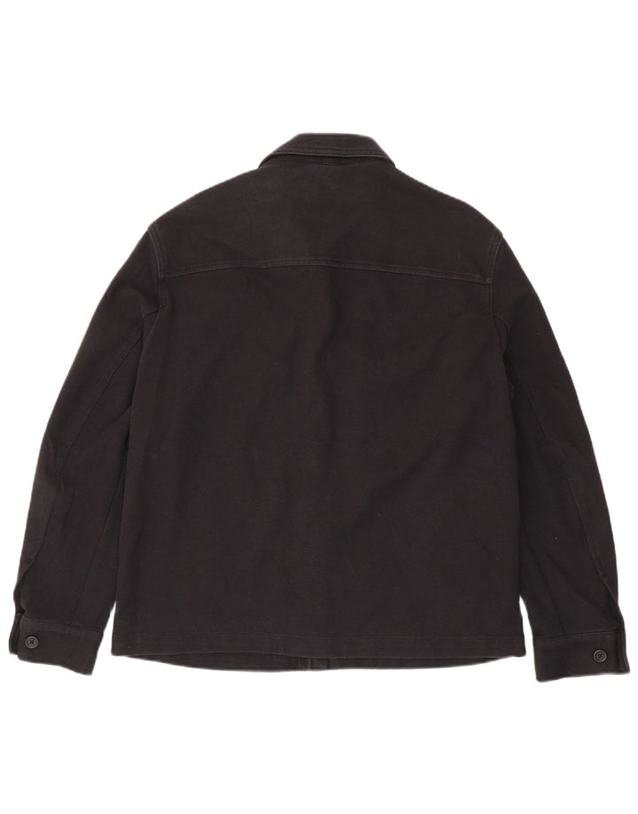 Giacca utility da uomo Zara UK 38 cotone nero medio