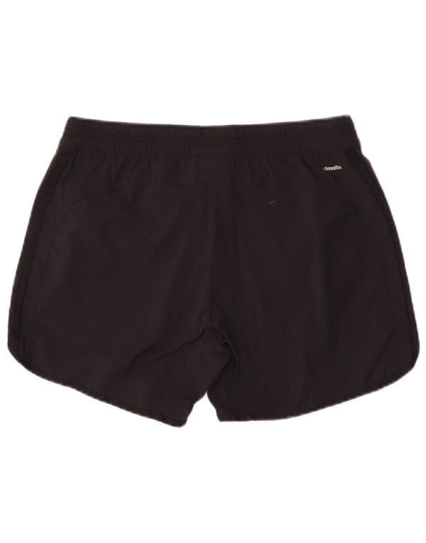 Pantaloncini sportivi Adidas Climalite da donna UK 12 nylon nero medio