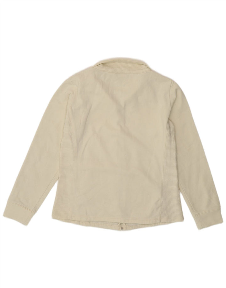 Giacca da tuta da donna Champion UK 14 media bianco sporco