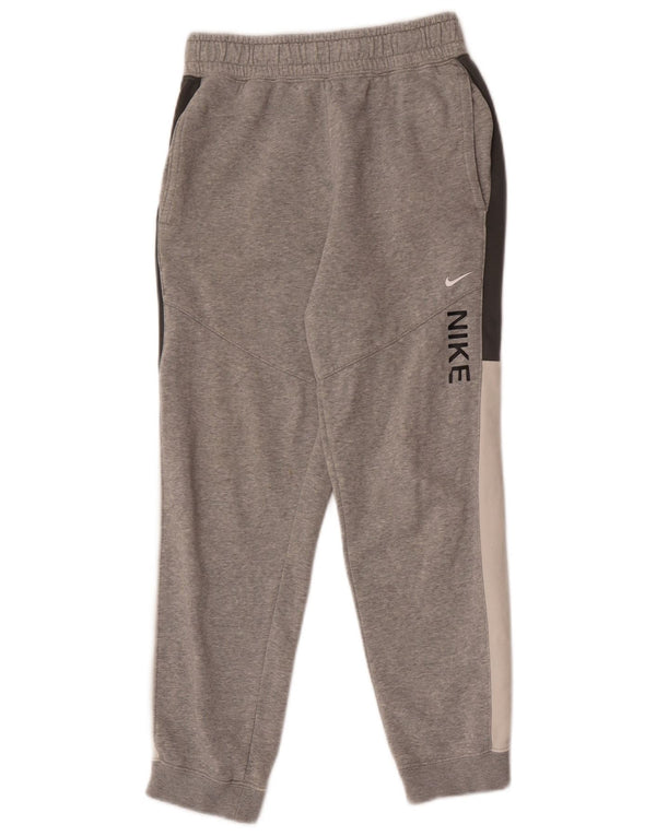 Pantaloni da tuta da ragazzo Nike Joggers 12-13 anni Large Grigio Colourblock