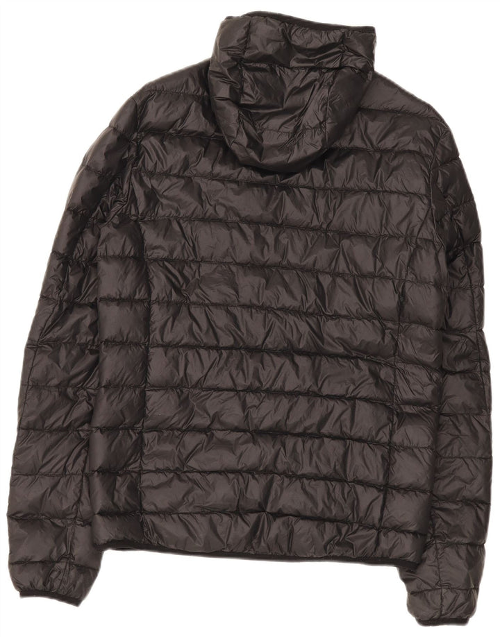 Ciesse Piumini Giacca imbottita con cappuccio da uomo UK 36 Small Nera