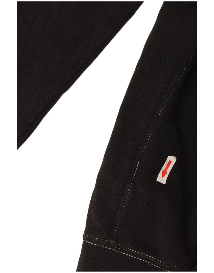 Felpa con cappuccio Zara da uomo piccola nera