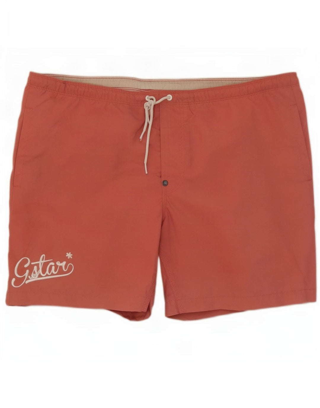 Pantaloncini da bagno grafici da uomo G-Star grandi poliestere rosso