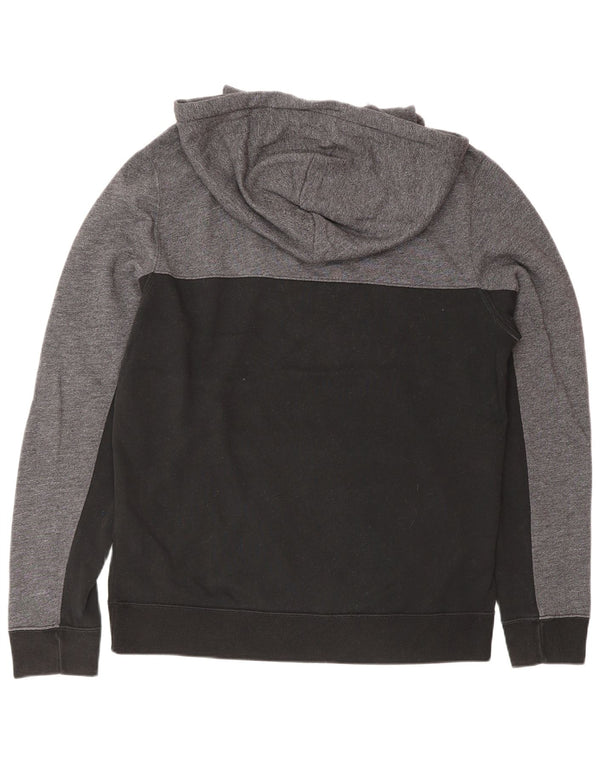 Maglione con cappuccio da uomo HOLLISTER in cotone color block grigio medio