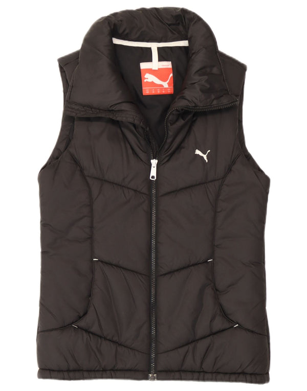 Gilet imbottito da donna Puma UK 8 Small nero in poliammide sportivo