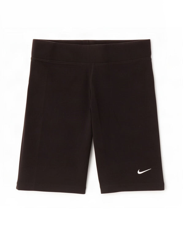 Pantaloncini sportivi Nike da donna UK 12 medio nero cotone