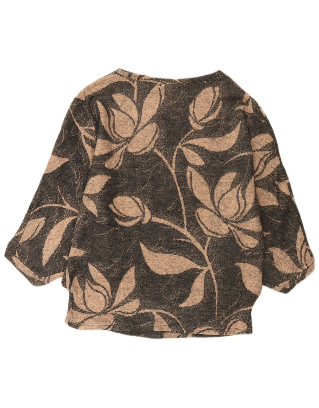 Maglione da donna Phase Eight con scollo a barca a pipistrello UK 12 Grigio medio