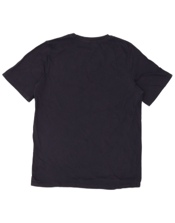 T-shirt grafica da uomo Jack & Jones Top medio blu navy