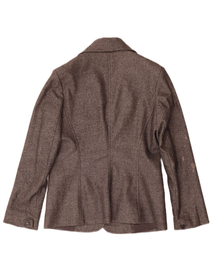 Giacca Blazer 3 Bottoni Donna Patrizia Pepe IT 44 Cotone Grigio Medio