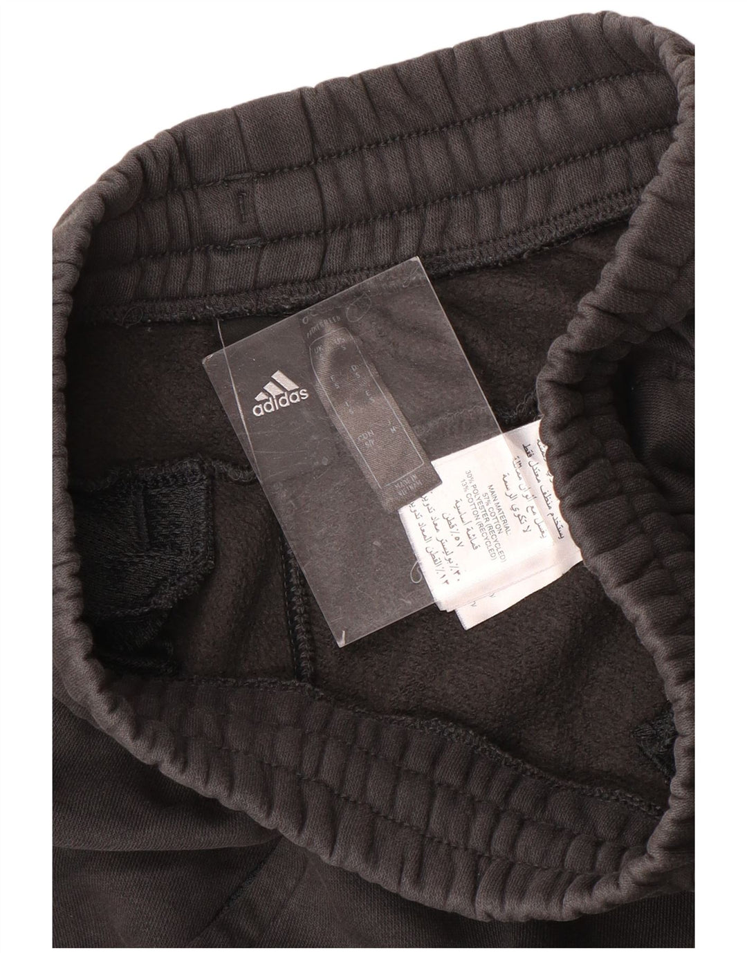 Pantaloni da tuta da uomo Adidas Joggers Small in cotone color block grigio