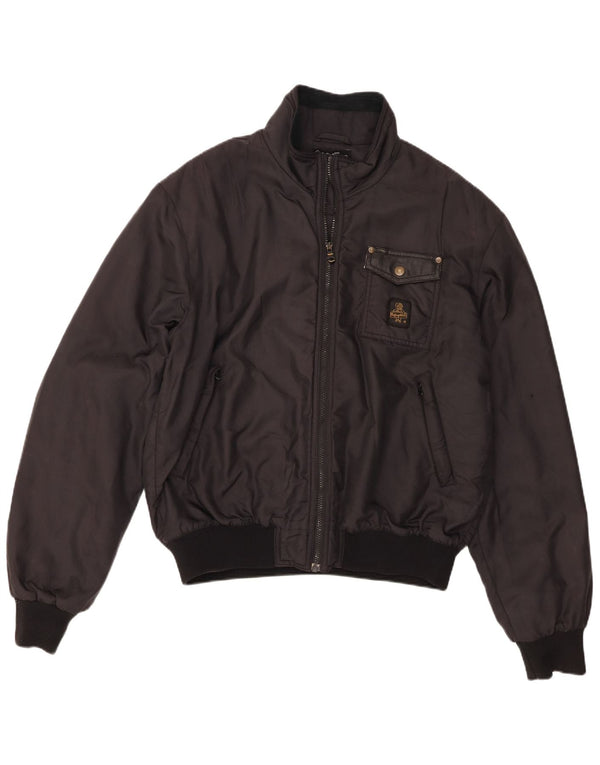 Giubbotto bomber da uomo Refrigiwear UK 42 XL nero poliammide