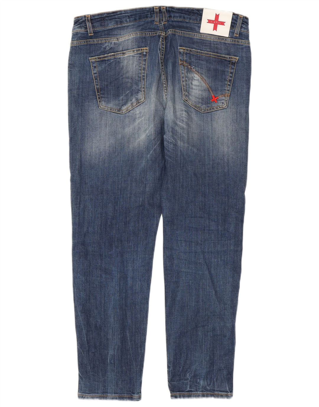Jeans slim da uomo Zu Elements W40 L30 cotone blu