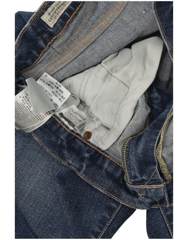 Jeans slim da uomo Levi's W30 L31 cotone blu
