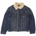 Giacca in denim da uomo Wrangler UK 40 grande cotone blu