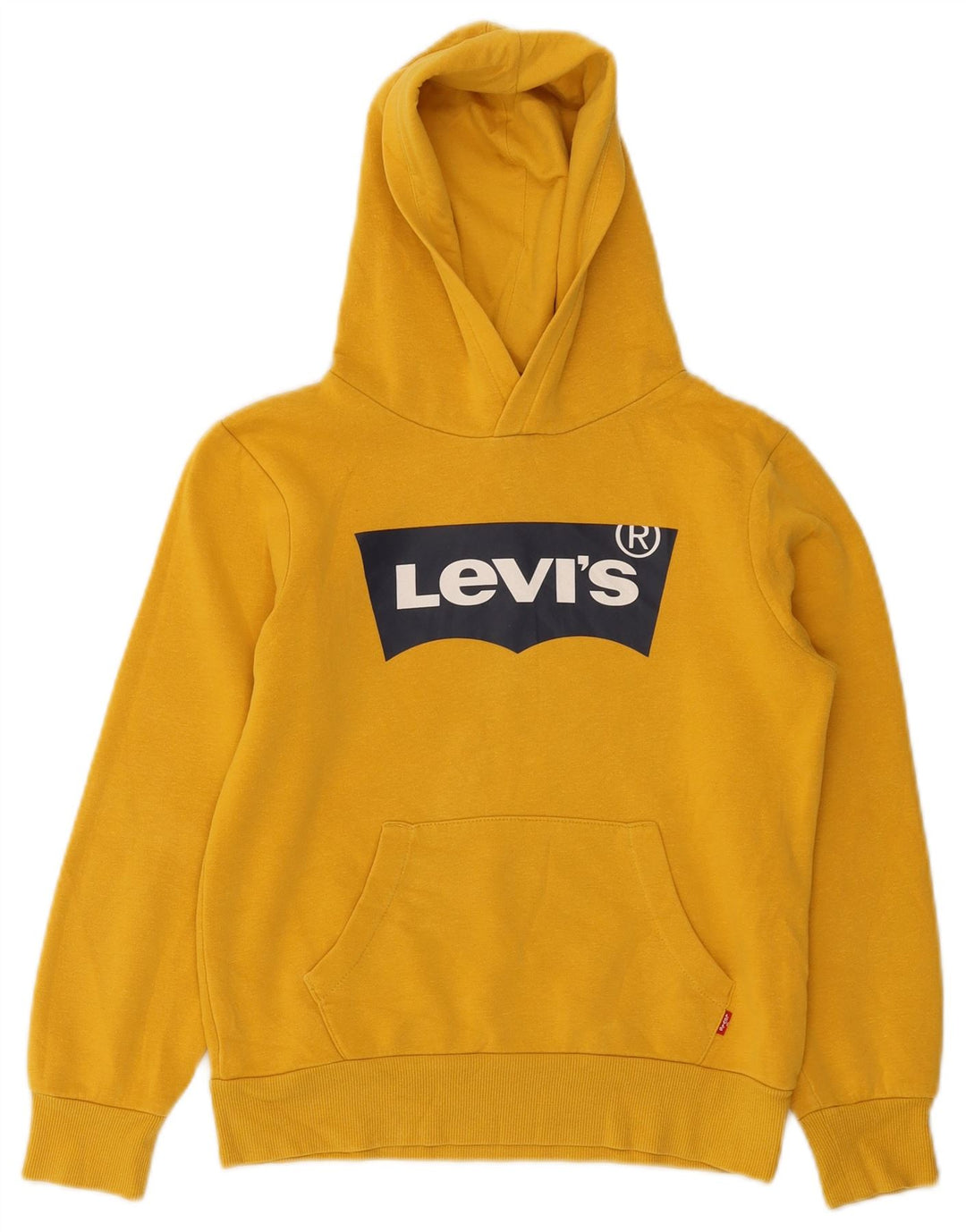 Maglione con cappuccio grafico Levi's per ragazzi 9-10 anni Giallo