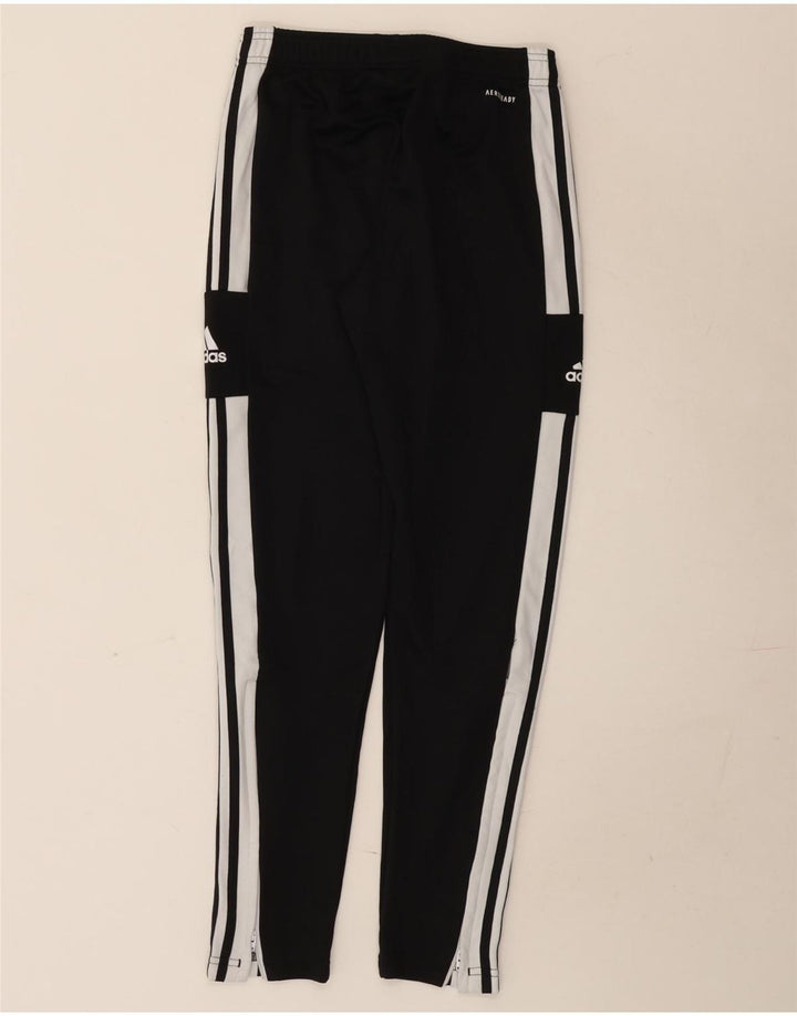 Pantaloni da tuta Adidas Aeroready da uomo piccoli in poliestere color block nero
