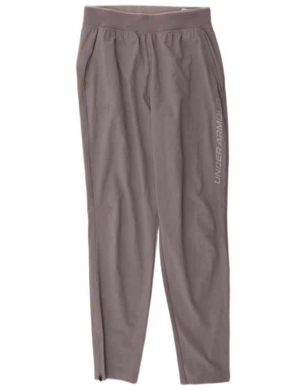 Pantaloni da tuta da uomo Under Armour Poliestere grigio medio