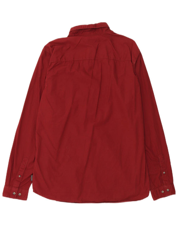 JACK & JONES Camicia da uomo XL Rossa in cotone