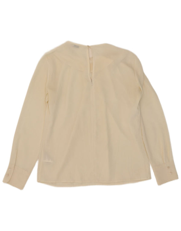 Camicetta a maniche lunghe da donna Henry Cottons IT 44 Poliestere bianco medio