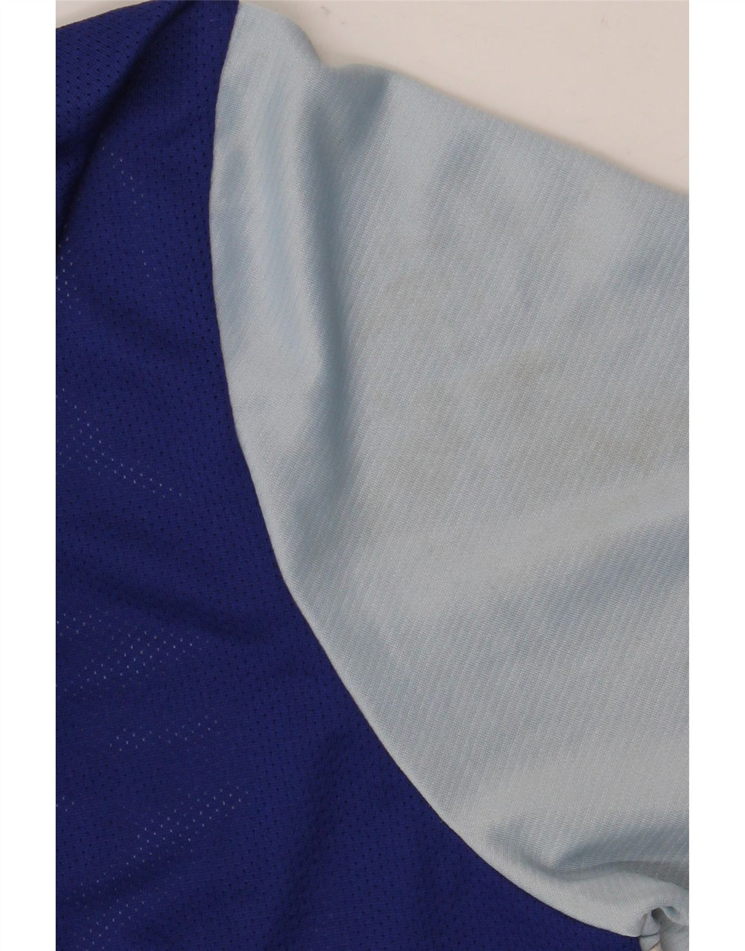 T-shirt Nike da uomo Dri Fit Top XL blu poliestere color block