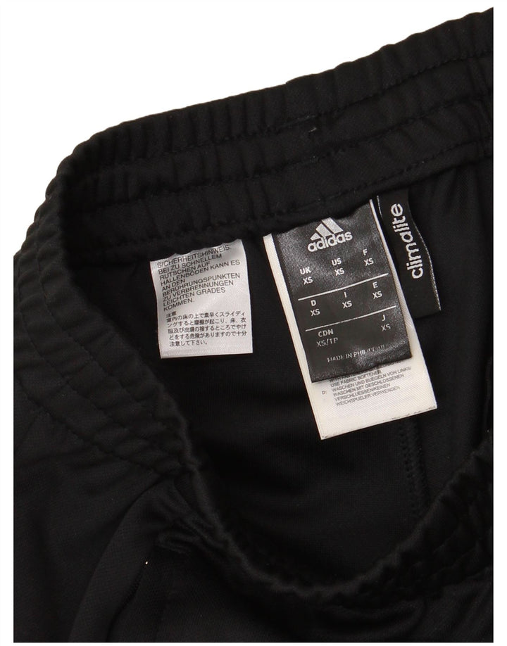 Pantaloni da tuta ADIDAS Climalite da uomo XS poliestere nero