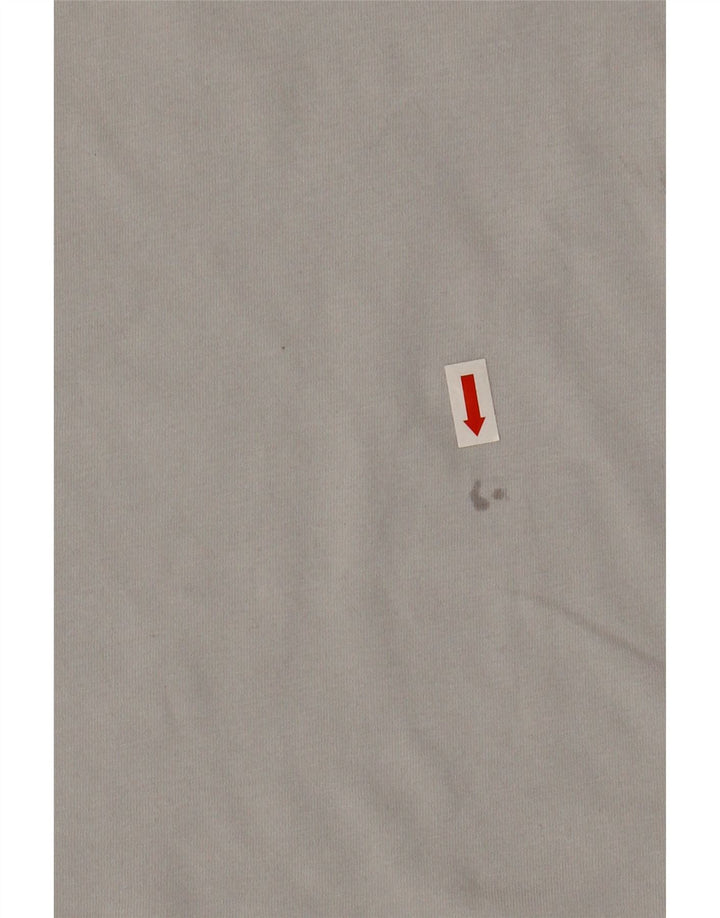 T-shirt grafica da uomo The North Face Top in cotone grigio medio